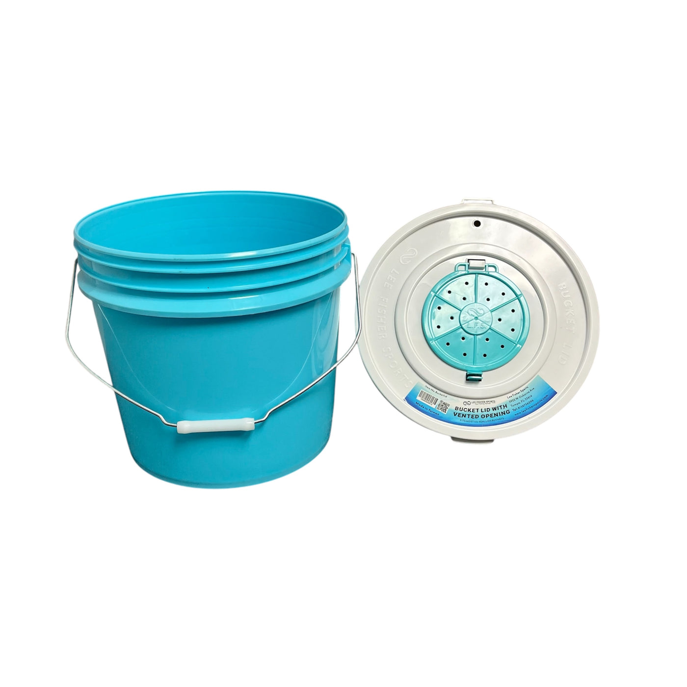 Bucket with Vented opening lid 3.5 gallon and 5 Gallon