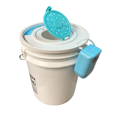 Bucket with Vented opening lid 3.5 gallon and 5 Gallon