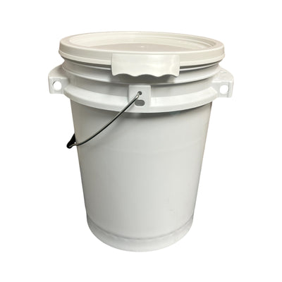 ISmart Bucket - 5 Gallon Metal Handle, Two Side Handle  Bucket with Lid