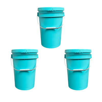 6 Gallon Bucket Plastic Handle with lid