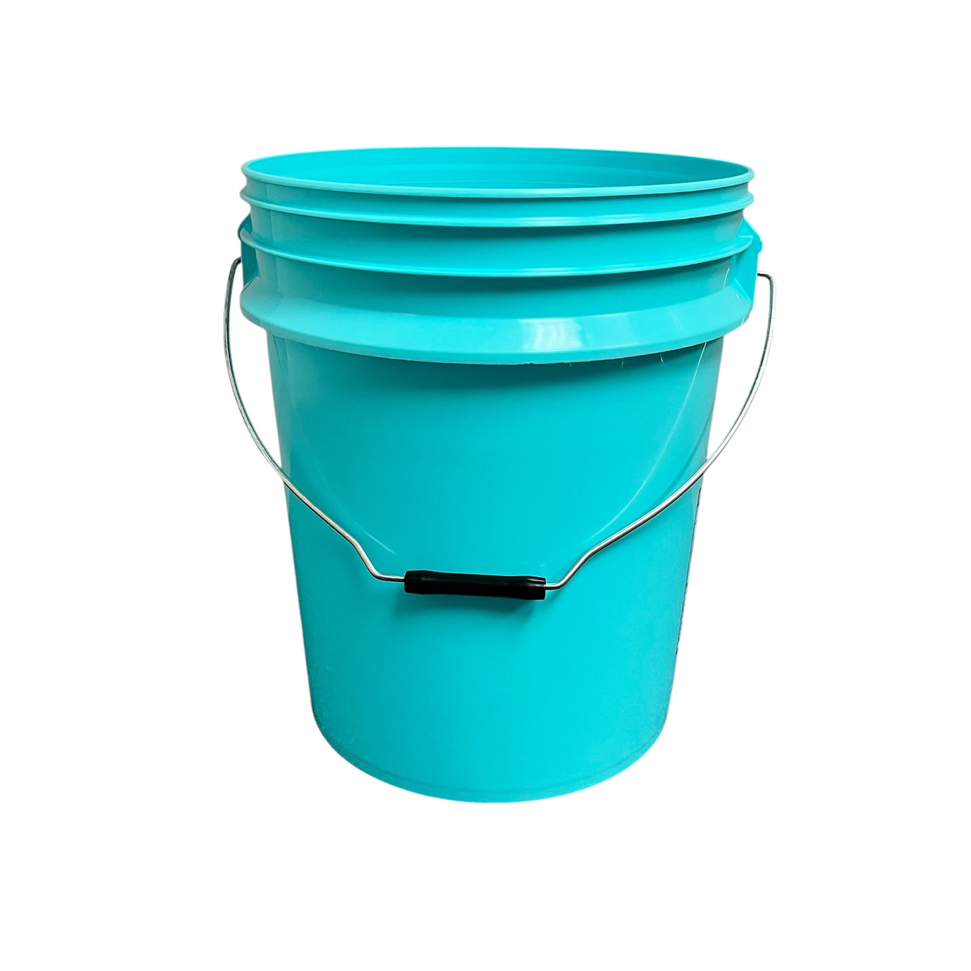 3.5 Gallon, 5 Gallon Metal Handle without Lid, Aqua