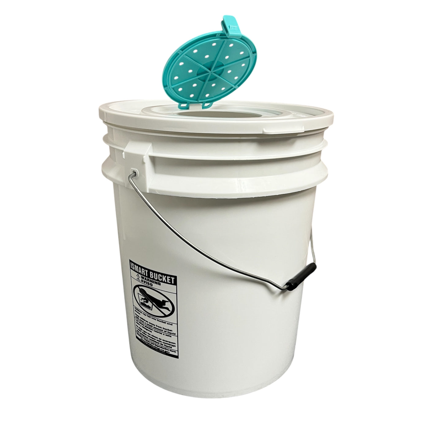 Bucket with Vented opening lid 3.5 gallon and 5 Gallon