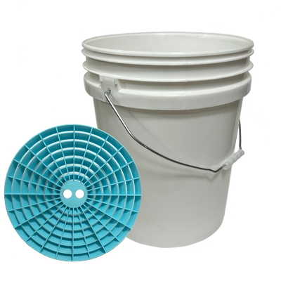 5 Gallon bucket-Detailing Kit(Basic)-5 G. bucket, grit shield