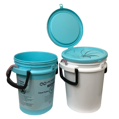 Bucket Trash Cover Lid-Great for home, office, outdoor activities keeping waste inside and preventing fly, insect.