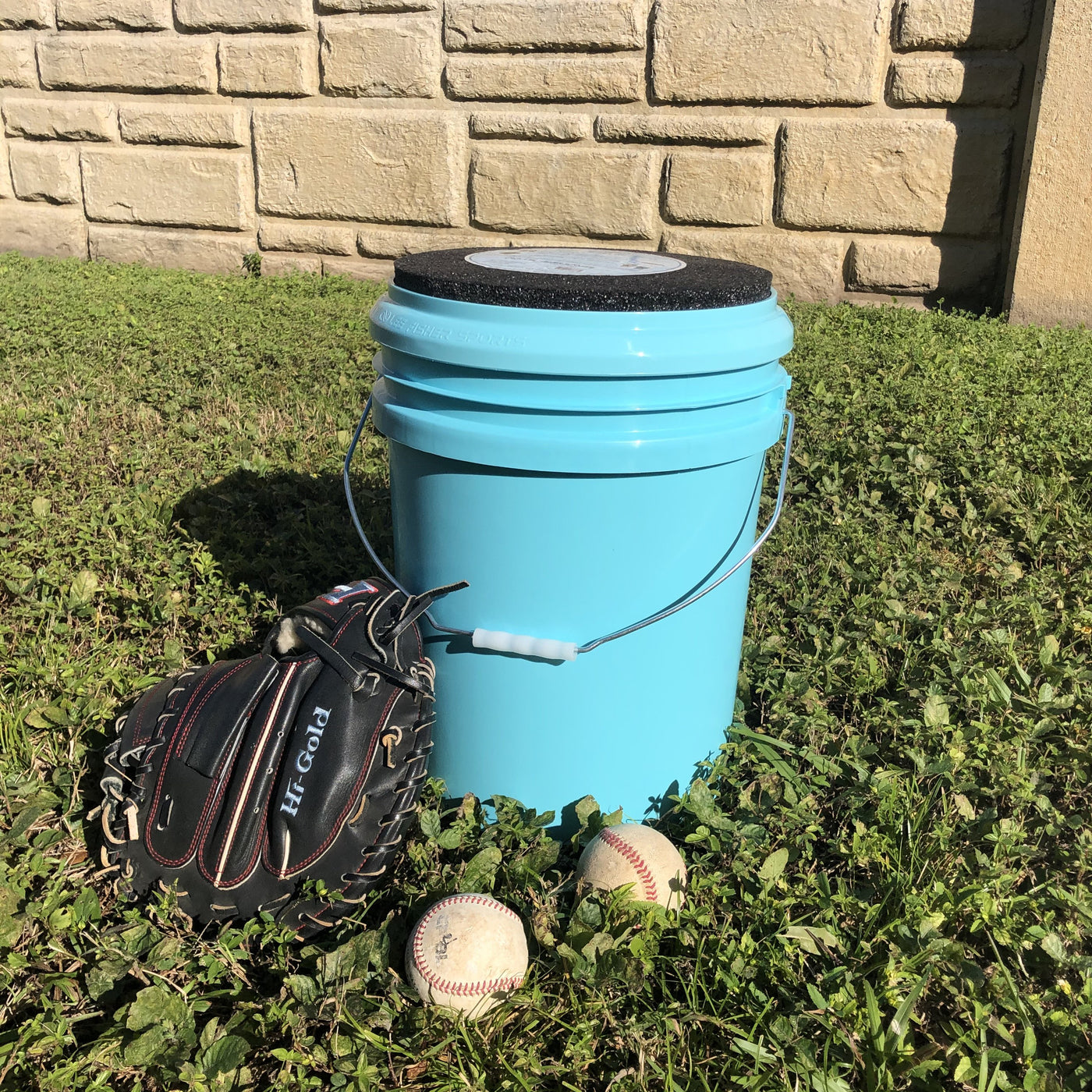 Padded Thick Foam Bucket Seat with 5 Gallon Bucket